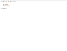 Tablet Screenshot of pda.copyshop-tips.de